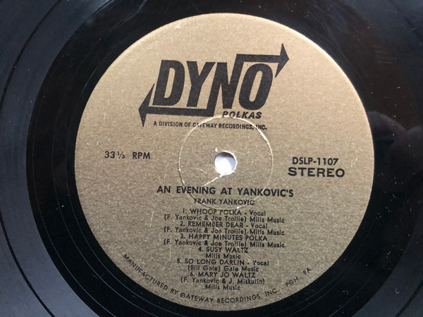 lataa albumi Frank Yankovic - An Evening At Yankovics