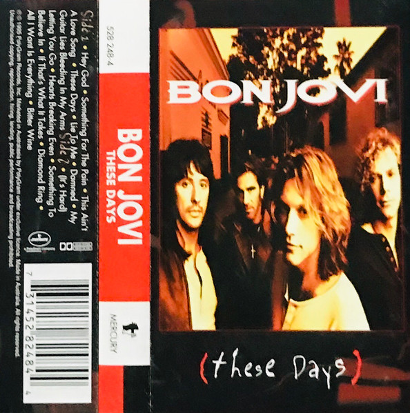 Bon Jovi – These Days (1995, Cassette) - Discogs