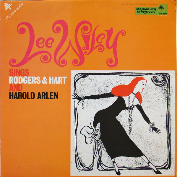 Lee Wiley / Rodgers & Hart, Harold Arlen – Lee Wiley Sings Rodgers 