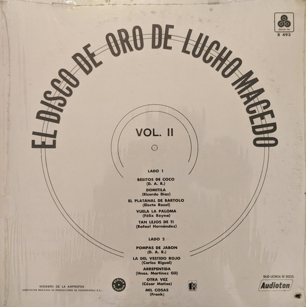 descargar álbum Lucho Macedo - El Disco De Oro