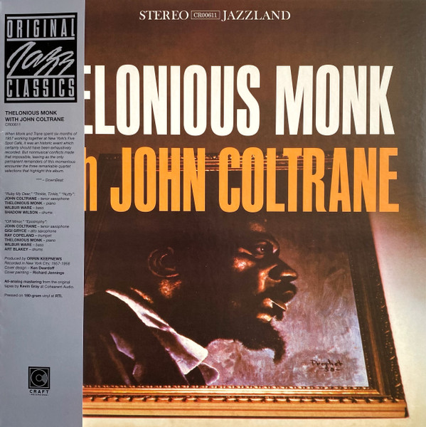 Thelonious Monk With John Coltrane (2023, 180 g, Vinyl) - Discogs