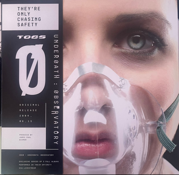 Underoath – They're Only Chasing Safety (2022, White / Red Smoke