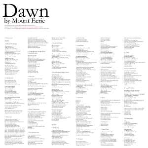 Dawn - Mount Eerie
