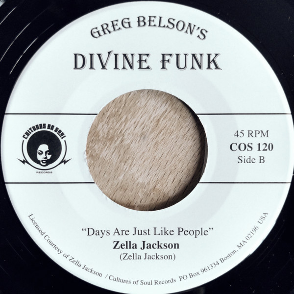 Greg Belson - Divine Funk | Cultures Of Soul Records (COS 116) - 11