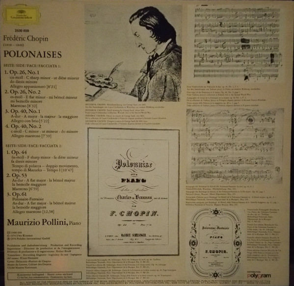 télécharger l'album Chopin Maurizio Pollini - Polonaises