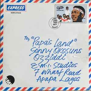 Sonny Okosuns Ozziddi - Papa's Land album cover