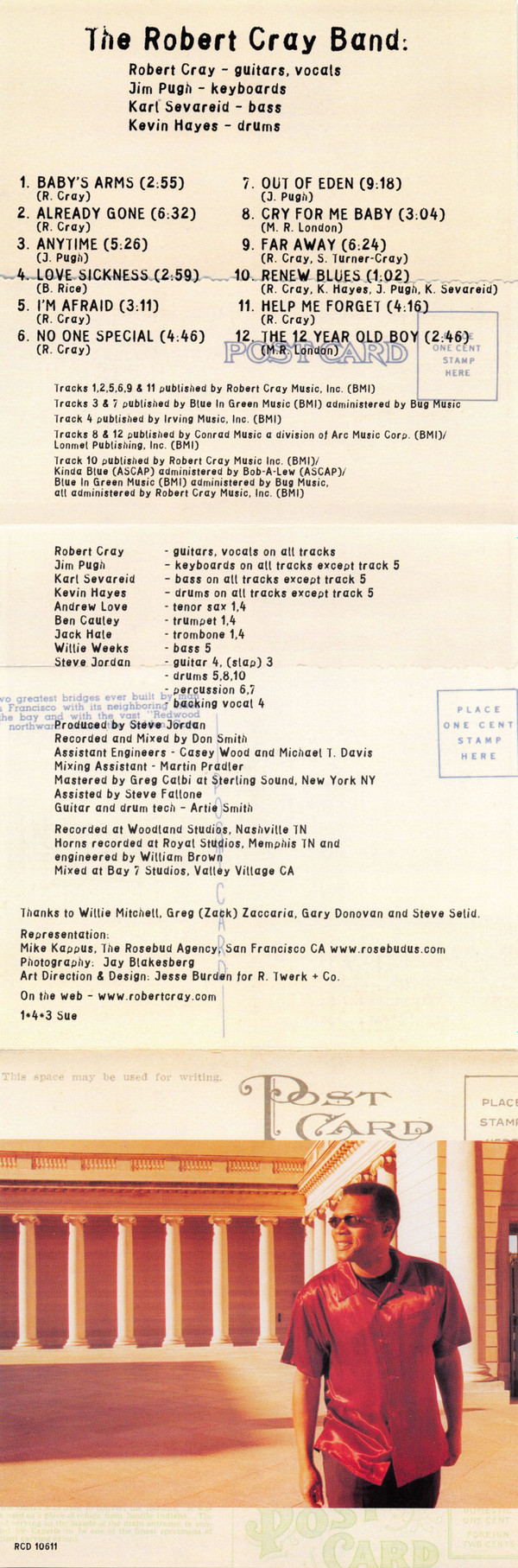 lataa albumi Robert Cray - Shoulda Been Home