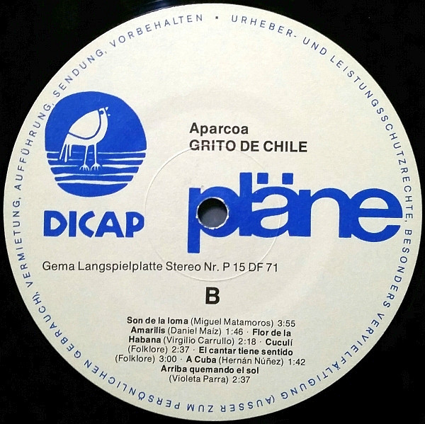 last ned album Grupo Aparcoa - Grito De Chile