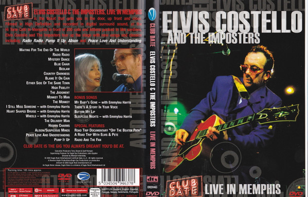 Elvis Costello & The Imposters - Live In Memphis | Releases | Discogs