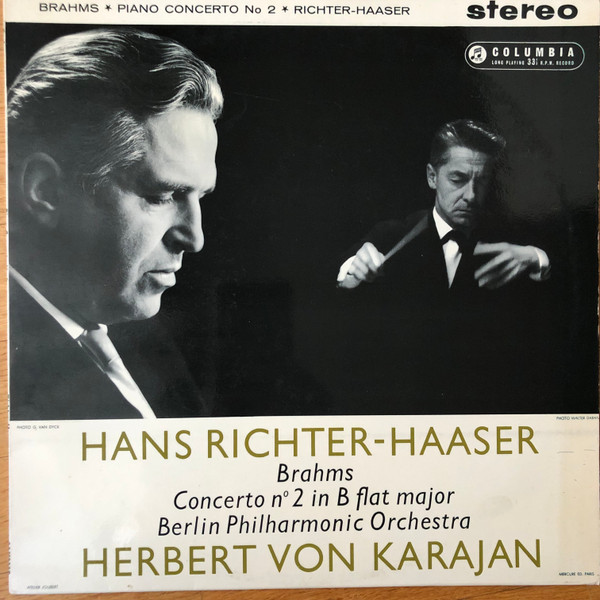 last ned album Hans RichterHaaser, Brahms, Berlin Philharmonic Orchestra, Herbert von Karajan - Concerto No 2 In B Flat Major