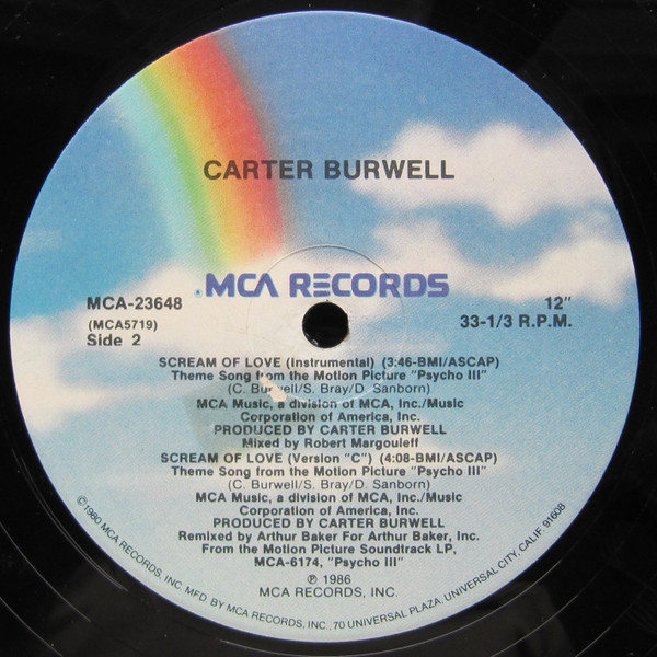 Album herunterladen Carter Burwell - Scream Of Love