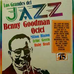 Benny Goodman Octet - Los Grandes Del Jazz 75 album cover