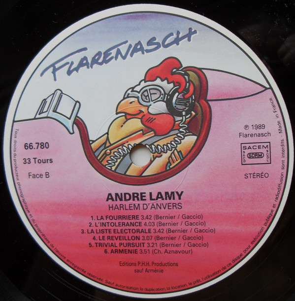 télécharger l'album André Lamy - Harlem DAnvers