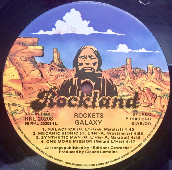 Rockets - Galaxy | Rockland Records (RKL 20208) - 5