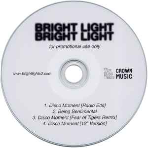 Bright Light Bright Light - Disco Moment album cover