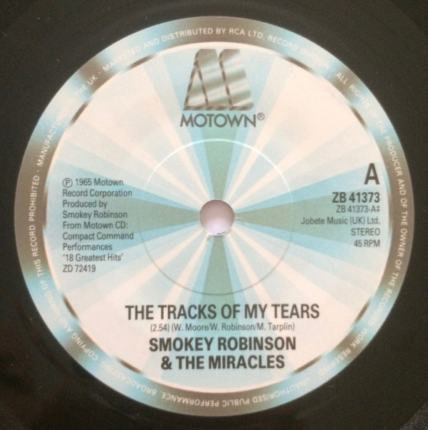 last ned album Smokey Robinson & The Miracles - The Tracks Of My Tears I Second That Emotion