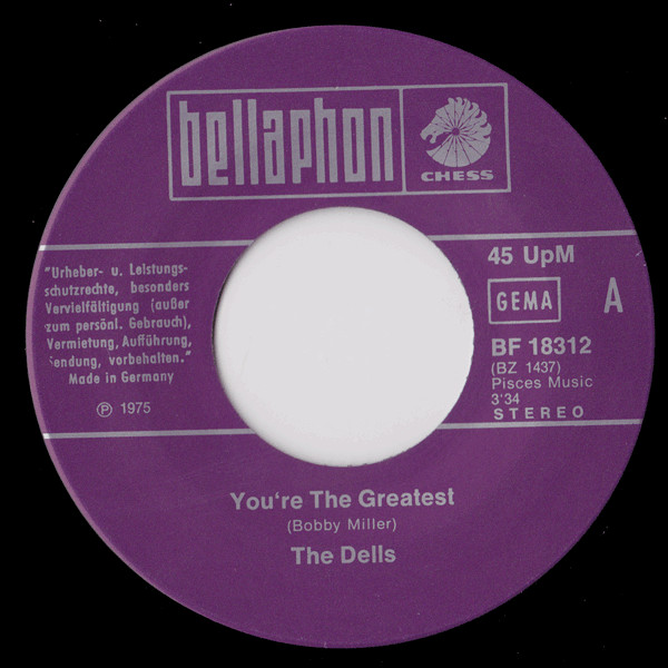 ladda ner album The Dells - Youre The Greatest The Glory Of Love