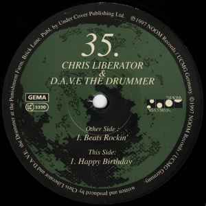 Chris Liberator & D.A.V.E. The Drummer - Beats Rockin' E.P. album cover