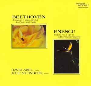 Ludwig van Beethoven - Sonata in G Major. Op 96 For Piano And Violin / Sonata No. 3 Op. 25 In Rumanian Folkstyle album cover