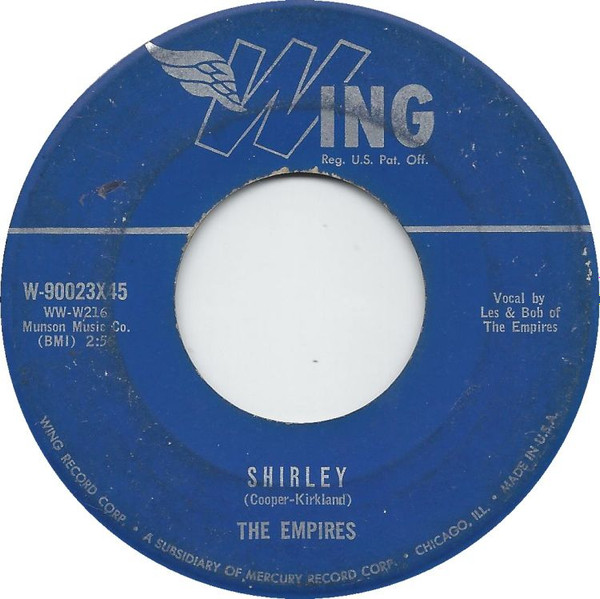 last ned album The Empires - Shirley