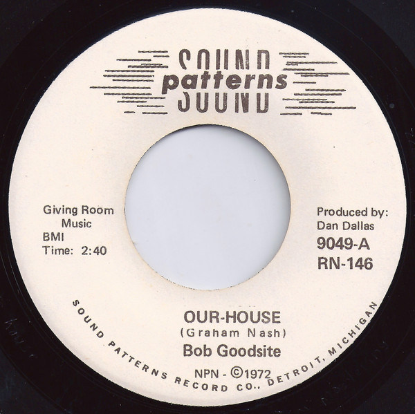 ○BOB GOODSITE / OUR-HOUSE / FAZE 1 [US 45 ORIGINAL 7inch シングル