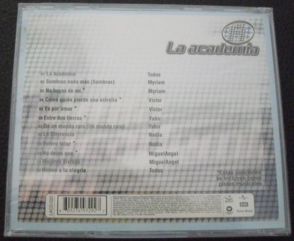 baixar álbum La Academia - La Academia CD 020