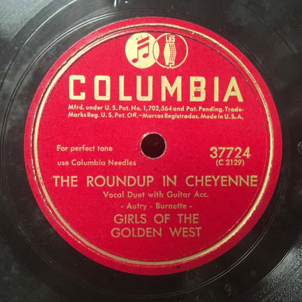 last ned album Girls Of The Golden West - Ragtime Cowboy Joe The Roundup In Cheyenne