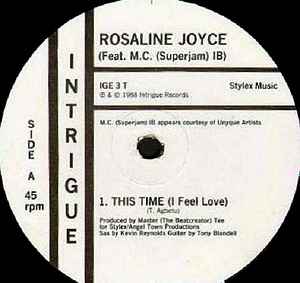 Rosaline Joyce - This Time (I Feel Love) album cover