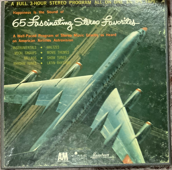 American Airlines Astrostero Popular Program No. 56 (1969, Reel-To-Reel) -  Discogs