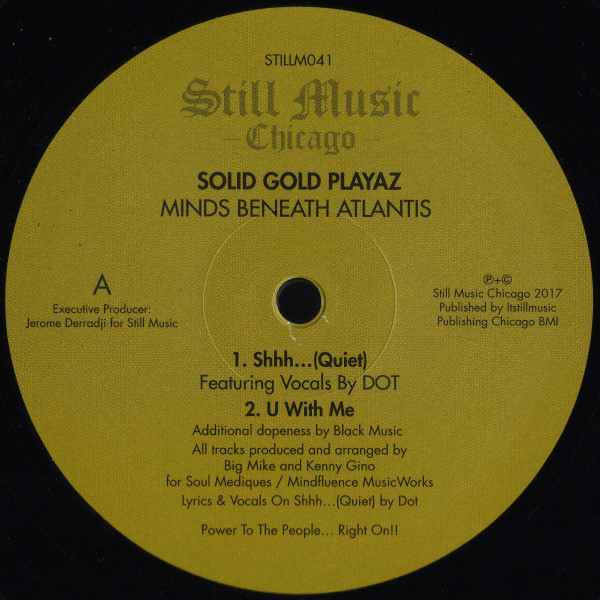 Solid Gold Playaz – Minds Beneath Atlantis (2017, Vinyl) - Discogs