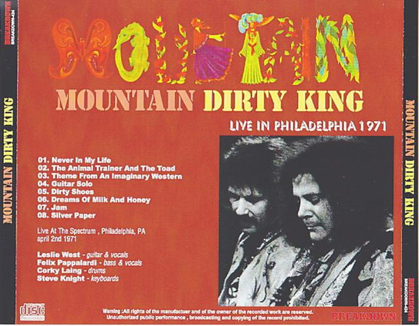 baixar álbum Mountain - Dirty King