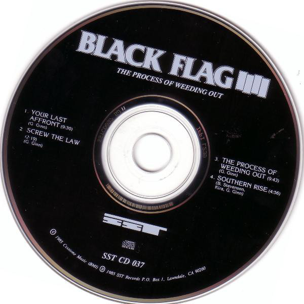 Black Flag – The Process Of Weeding Out (CD) - Discogs