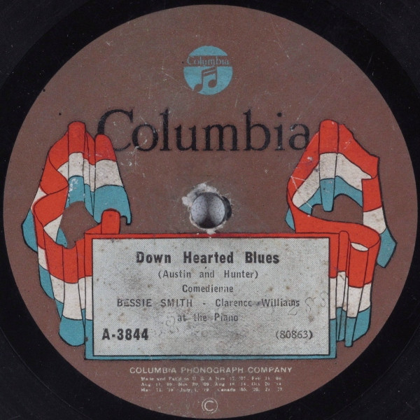 Bessie Smith – Down Hearted Blues / Gulf Coast Blues (1923 