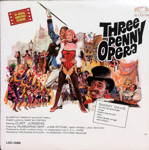 baixar álbum Bertolt Brecht Kurt Weill Sammy Davis Jr - Three Penny Opera An Original Soundtrack Recording