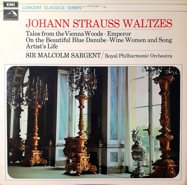 last ned album Johann Strauss, Sir Malcolm Sargent - Waltzes
