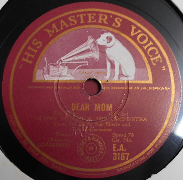 last ned album Glenn Miller & His Orchestra Tommy Dorsey & His Orchestra - Dear Mom I Love It So