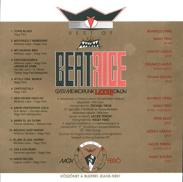 lataa albumi Beatrice - Best Of Beatrice Gyermekkorunk Lexeb Dalai