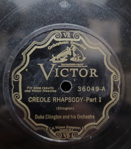 Duke Ellington And His Orchestra - Creole Rhapsody | Releases 