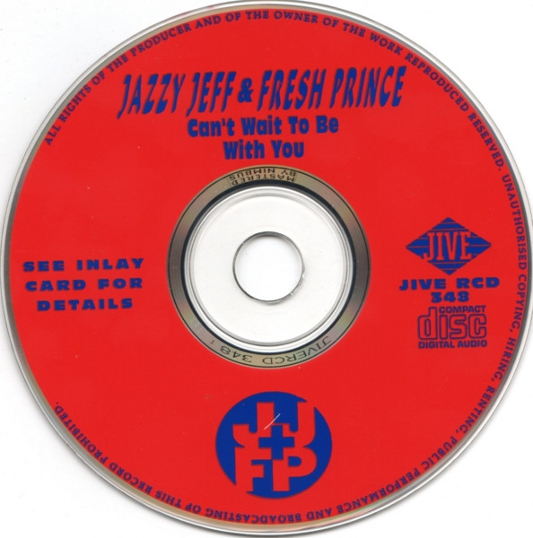 télécharger l'album Jazzy Jeff & Fresh Prince - Cant Wait To Be With You