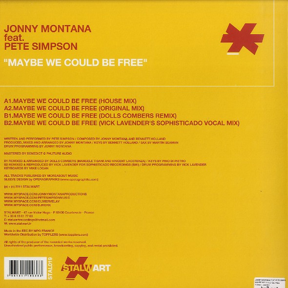 Album herunterladen Jonny Montana Feat Pete Simpson - Maybe We Could Be Free