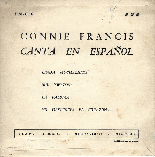 lataa albumi Connie Francis - Canta En Espanol