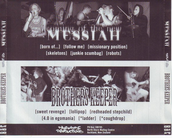 ladda ner album Coming Of The New Messiah Brother's Keeper - Split CD