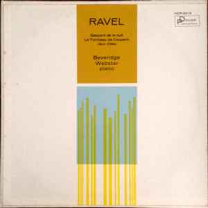 Maurice Ravel - Gaspard De La Nuit / Le Tombeau De Couperin / Jeux D'eau album cover