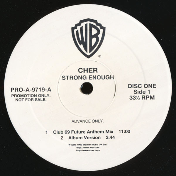 Cher – Strong Enough (1999, CD) - Discogs