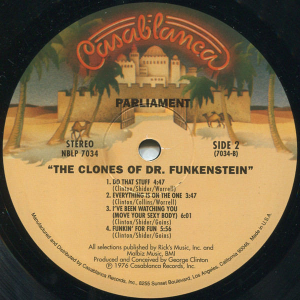 Parliament - The Clones Of Dr. Funkenstein | Casablanca (NBLP 7034) - 4