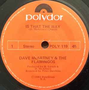Dave McArtney & The Pink Flamingos - Is That The Way album cover