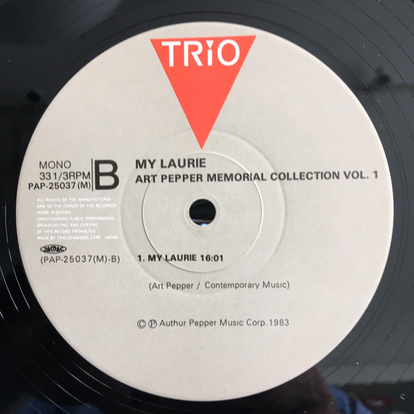 télécharger l'album Art Pepper - My Laurie