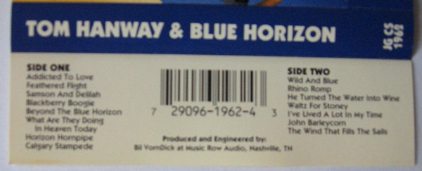 baixar álbum Tom Hanway & Blue Horizon - Tom Hanway Blue Horizon