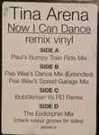 Cover of Now I Can Dance (Remix Vinyl), 1998, Vinyl