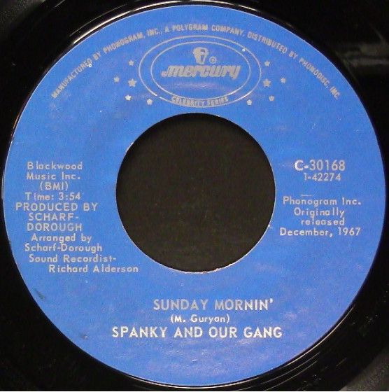 baixar álbum Spanky & Our Gang - Sunday Will Never Be The Same Sunday Mornin